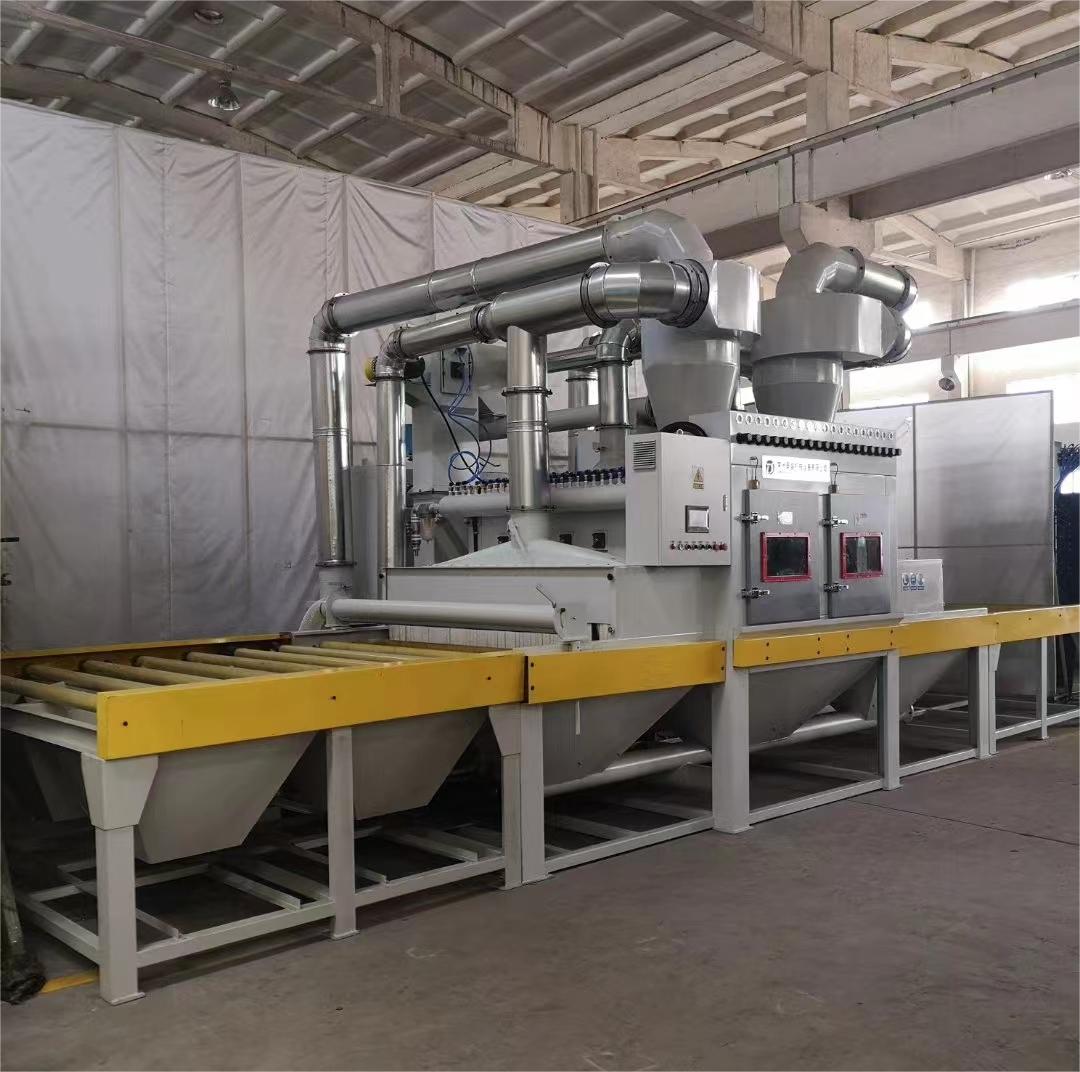 黔江抛丸机跑砂是什么原因