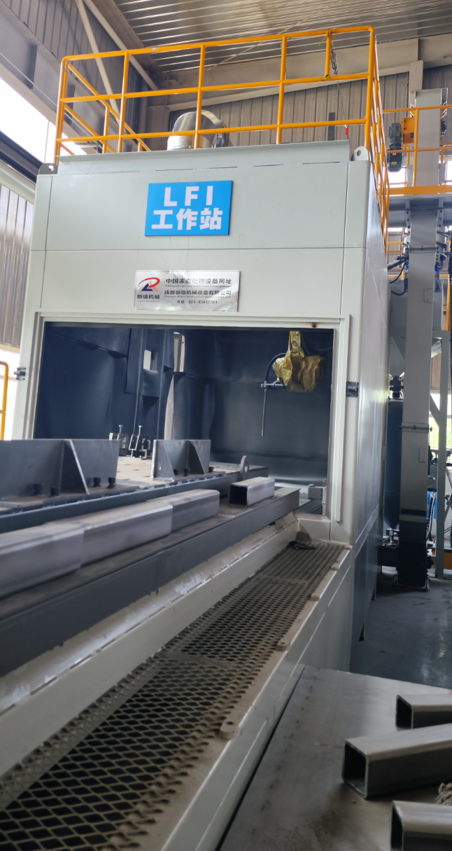 黔江喷砂机在航空航天部件的精密处理