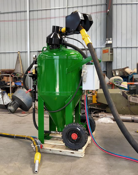 黔江移动式喷砂机 户外施工效率翻倍